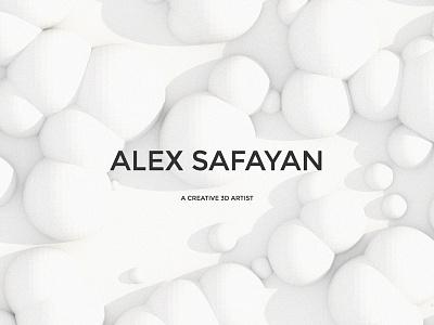 Website Update 3d black and white blender bw creative design development low poly model website