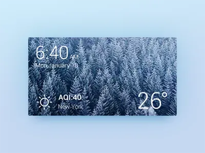 Weather Widget widget