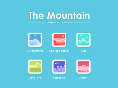 The Mountain Icon icon mountain