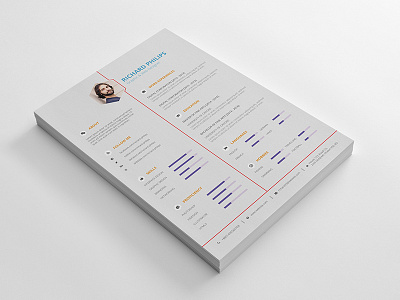 CV Resume a4 ai resume cv clean clean resume corporate corporate resume cv ms word resume pdf resume print professional resume vector resume