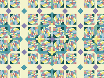 Pastel pattern geometry illustrator inspiration marshmallow mosaic pastel pattern polychrome symmetry