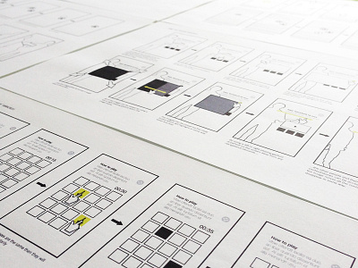 Storyboard energy interactive touchscreen ui ux wireframes