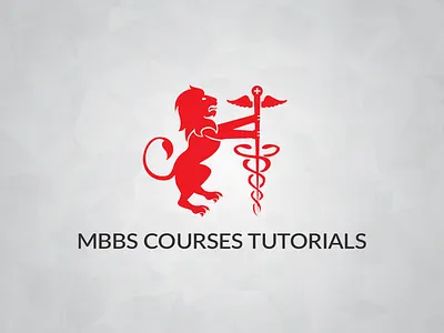 MBBS TUTORIALS LOGO branding bright colorful design doctor letter logo study