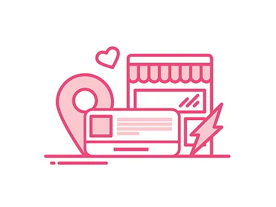 Foursquare Icons app cool design flat foursquare holiday icon icon flat illustration line tech vector