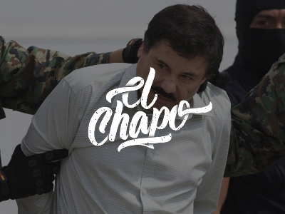 El Chapo branding custom design firstshot graphic hand lettering lettering pen photoshop script type typography