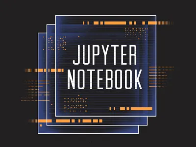 Jupyter Notebook code illustration space text