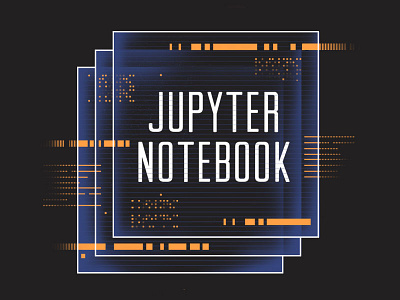 Jupyter Notebook code illustration space text