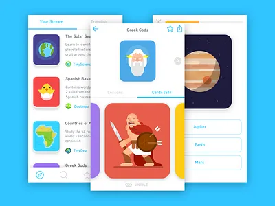 Introducing Tinycards app duolingo flashcards illustrated ios tinycards