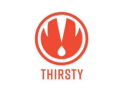Thirsty Logo logo