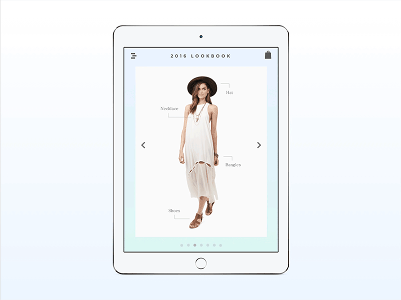 Daily UI #016 - Overlay daily ui dailyui fashion interface design ipad modal overlay shopping ui ui design user interface design