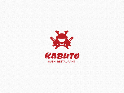 Kabuto Sushi Logo Circa 2016 food japanese kabuto logo restaurant samurai sushi