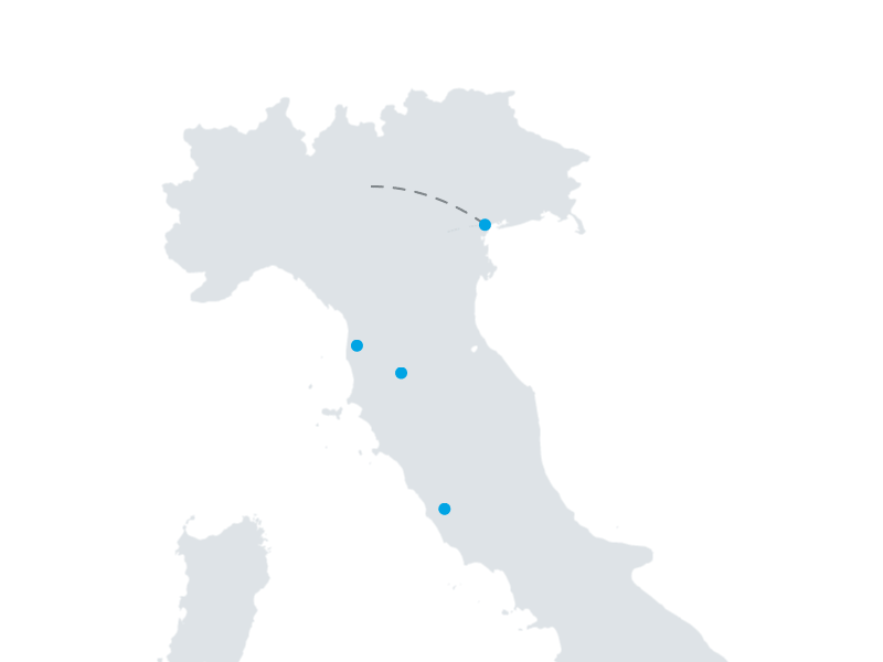 Roman Holiday after effects animation italy map travel