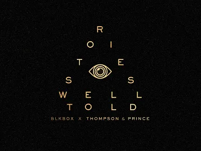 SWT black blkbox branding eye gold logo swt