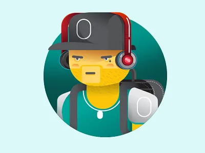 Malandro malandro papacito vector