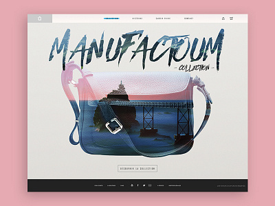 Daily UI 003 Landing page 003 bag dailyui design landing landing page page