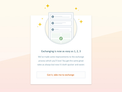 Exchange modal exchange modal onboarding