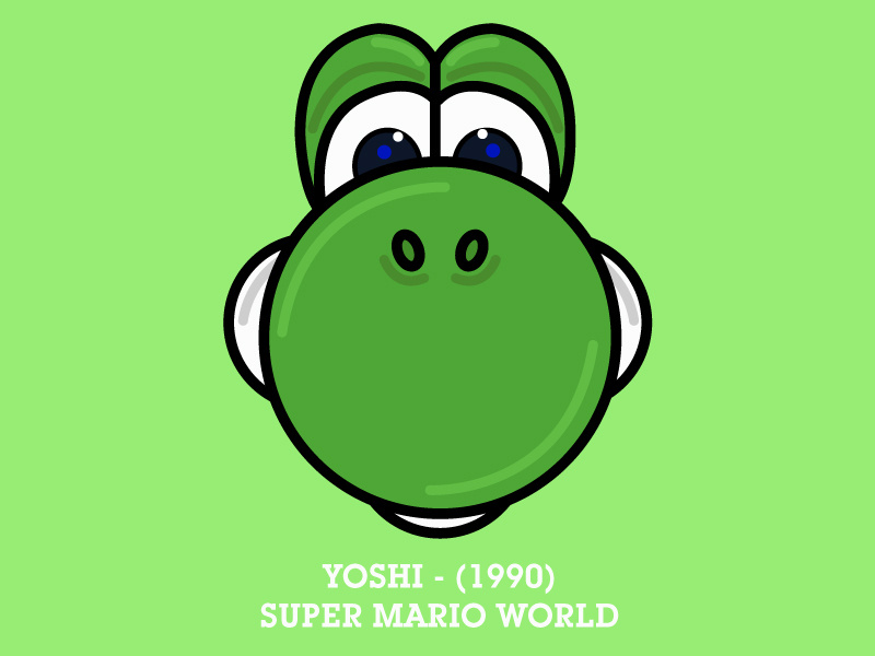 No.6 Yoshi by James Farndon on Dribbble