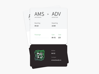 Boarding Pass adventure boarding branding design pass ticket