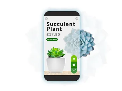 Plant Shoping App Idea design idea plant shopping