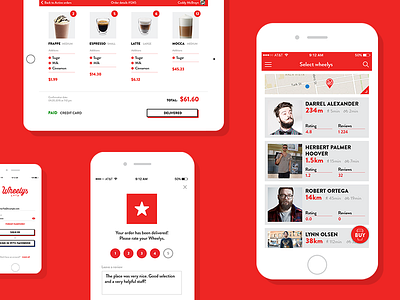 Y Combinator Startup: Mobile POS & Payment App android application cart checkout coffee cx design ecommerce illustration interaction ios list loyalty merchant order payment pos ui ux y combinator