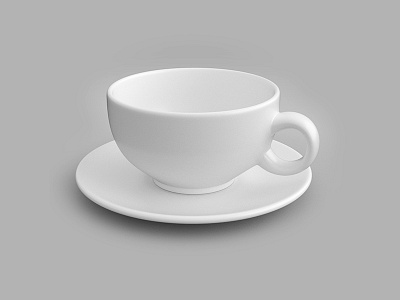 Coffee Cup 3d coffee cup rendering