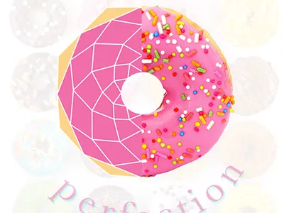Donuts are perfect! donut eat food graphic perfection structure