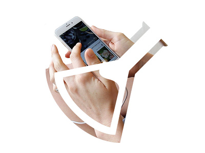 Brand Cutout app brand cutout iphone logo mask mobile phone prototyping