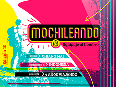 Mochileando app colors designs digital travel ui ux web design