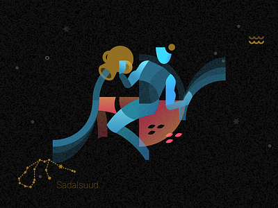 Aquarius aquarius illustration vector zodiac