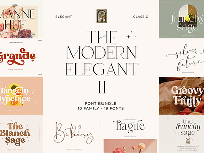 Modern Elegant Font Bundle 2 SALE