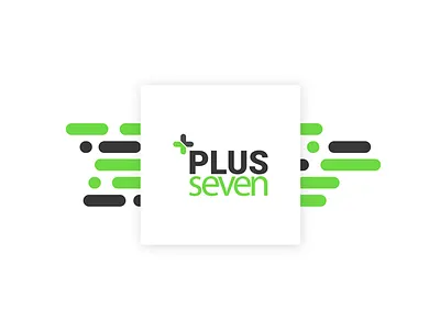 Plus Seven Logo branding design logo