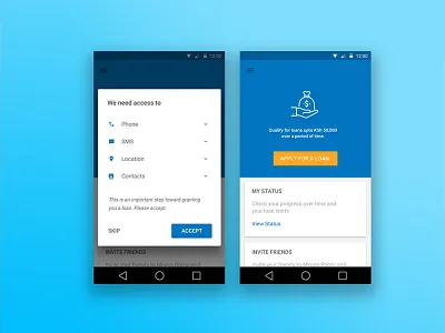 Android Permissions UI android app ui
