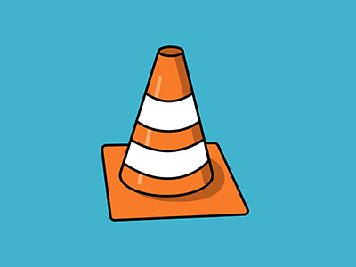 Pylon no.2 cone illustration pylon vector vector illustration