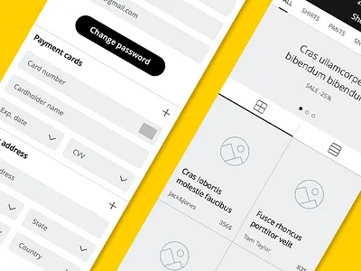 Turbo iOS Wireframe Kit demo download e commerce free ios sample sketch turbo ui ux wireframes