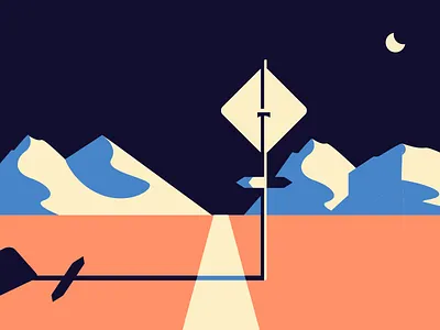 where we're going we probably still need roads 7 days to create 7daystocreate illustration road sign roads roadsign