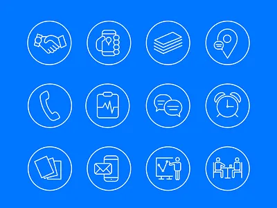 Business Icon business icon illustration