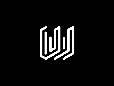 Personal Logotype identity letter lines logo logotype personal symbol type typography w word