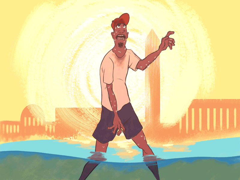 Death by Heatwave animation cartoon dc funny gif gifs illustration