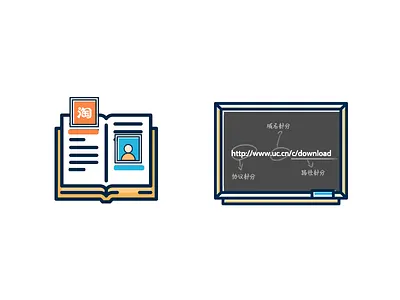 some icon color design flat icon illustration line outline