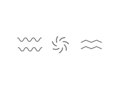 #PieCons: Waves icons logo vector waves