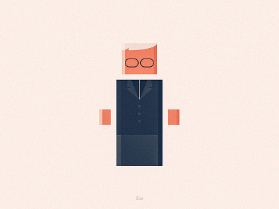 Sir Alex Ferguson anybuddy characterdesign geometric manchesterunited manutd minimal mufc saf siralexferguson