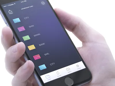 Spendwallet main screen app appdesign banking cards fintech iphone payment spend spendwallet