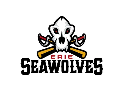 Road Not Taken, Part 17 baseball bat erie seawolves logo skull studio simon wolf