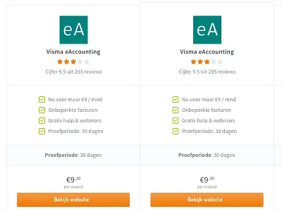 Packages pricing usp