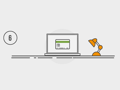 Payment Process icon illustration payment process