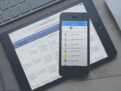 Pega Plantão App & Web app date health ios mobile mockup schedule