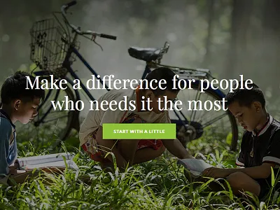 Start with a little charity donate donation foundation fund fundraising kids ngo non profit nonprofit organization school