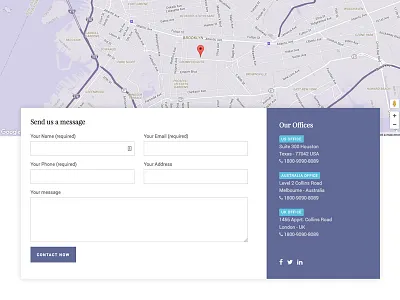 Contact page advocate attorney business consult consultant consulting corporate event justice website