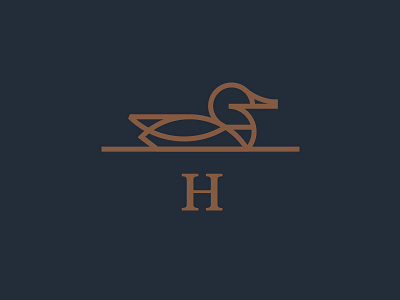 Huck bird duck fowl h water