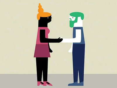 Encounter black boy characters color encounter girl hair man meeting people white woman